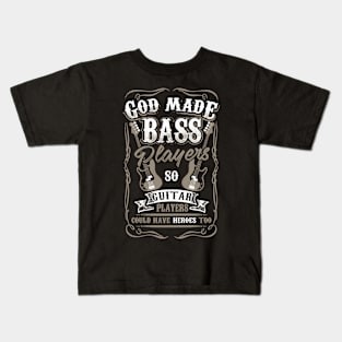 Bass Players Kids T-Shirt